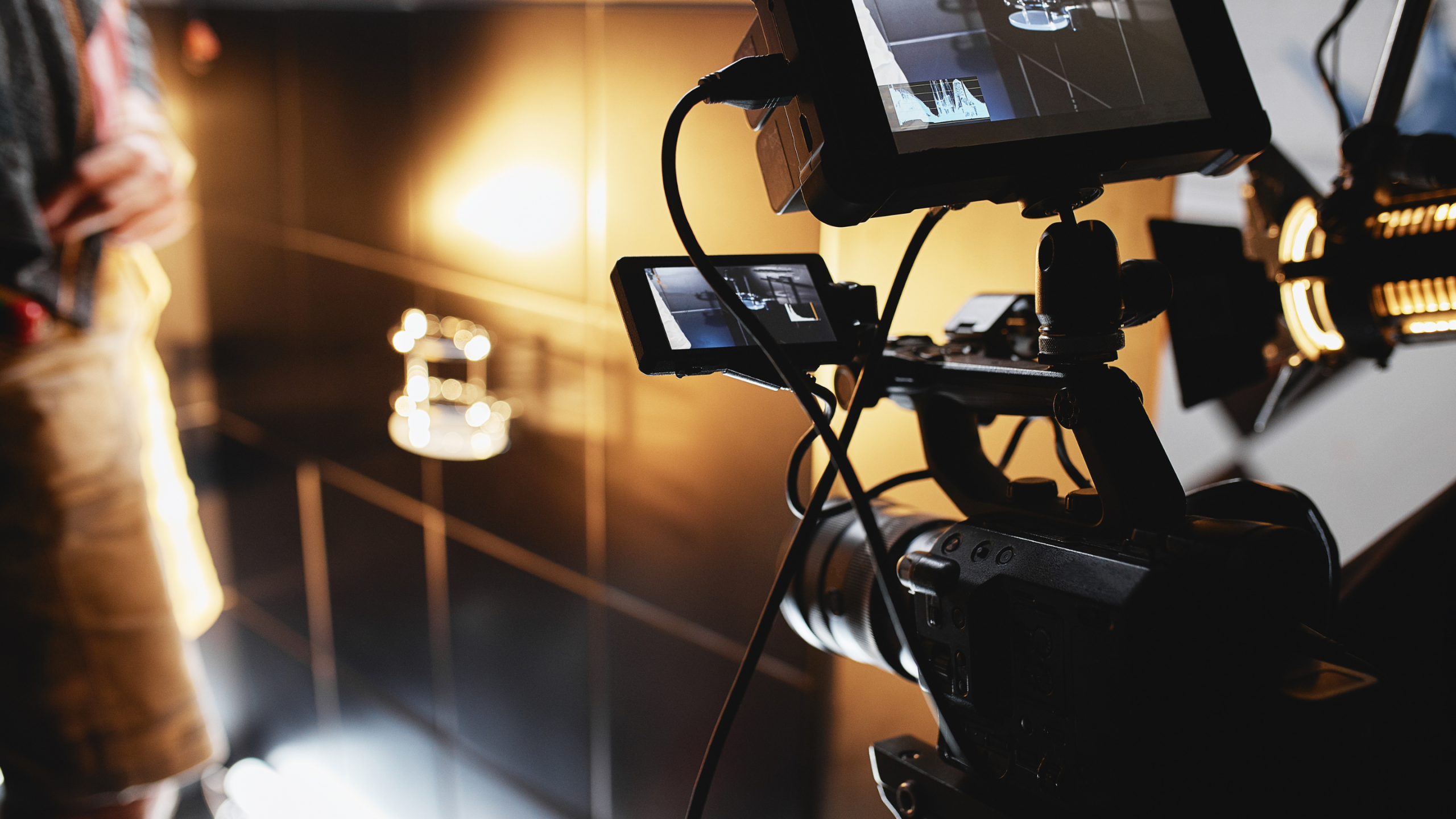 video camera recording